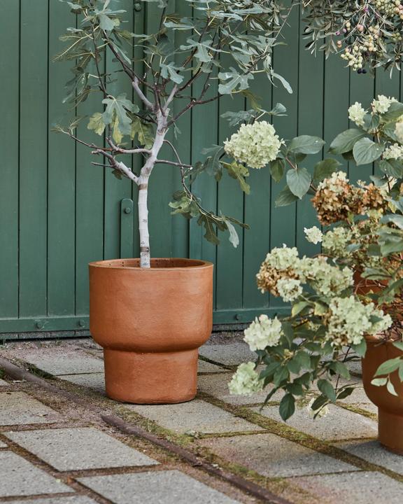 Actual product image House Doctor Planter, HDTerra, Antique brown (40 x 40 x 45 cm)