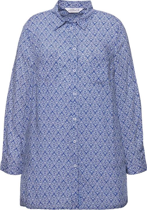 Produktbild Studio Untold Hemdbluse, Boxy Shape, grafischer Print, Hemdkragen, Langarm (42, 44)
