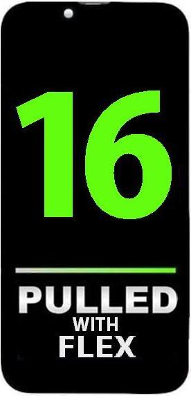 Produktbild Ferryxpress iPhone 16 Pulled With Flex OLED Assembly Display Bildschirm (Display, Apple iPhone 16)