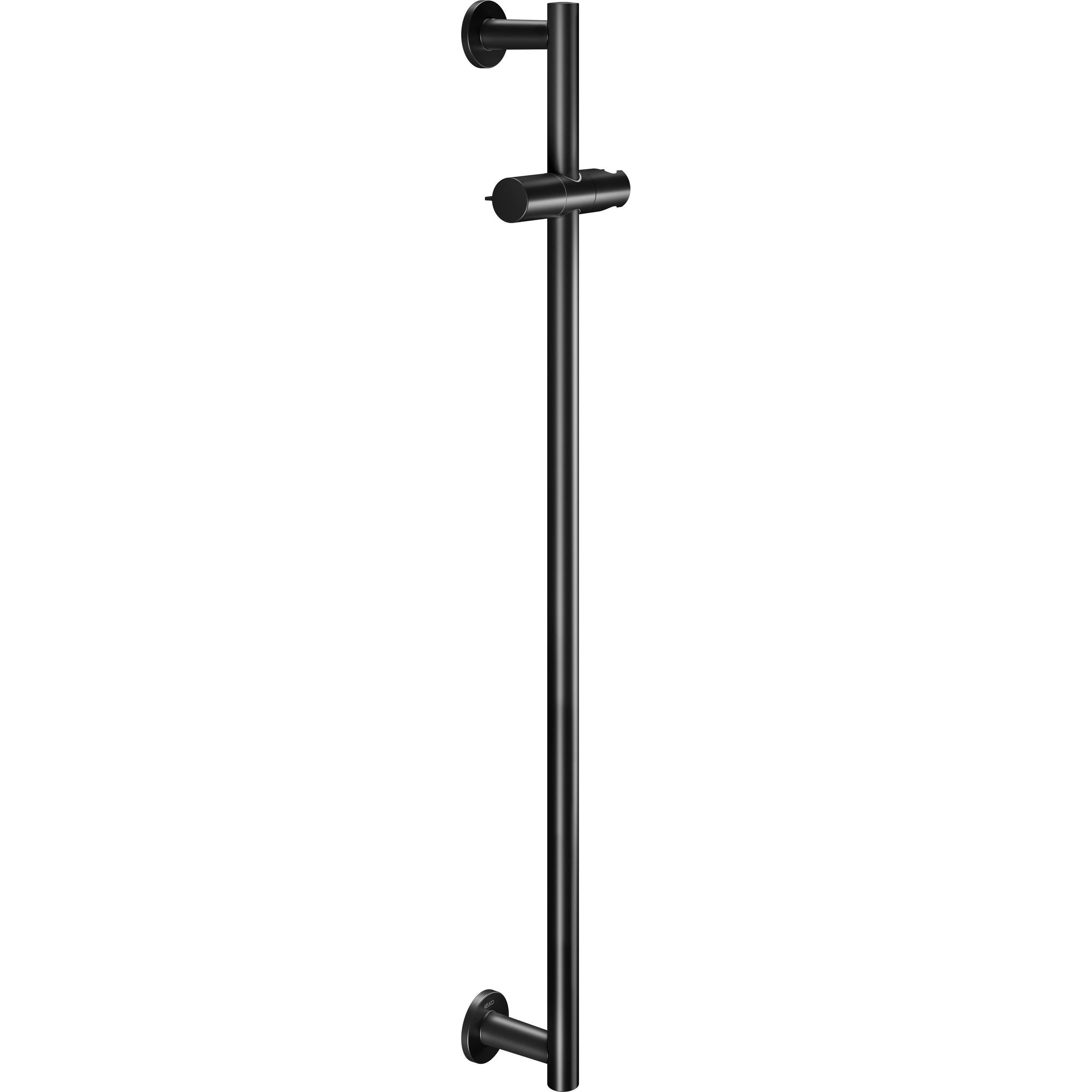 Keuco, Duschsystem, Brausestange IXMO 855mm Rosette rund sw ma
