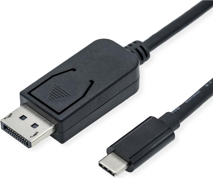 Roline Adapter cable USB Type C-DP 1m v1.4 8K60Hz ST/ST (USB-C, 100 cm)