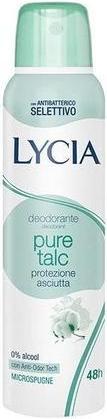 Actual product image Lycia Pure Talc Dry Protection Deodorant Spray 48H 150ml (Spray, 1000 ml)