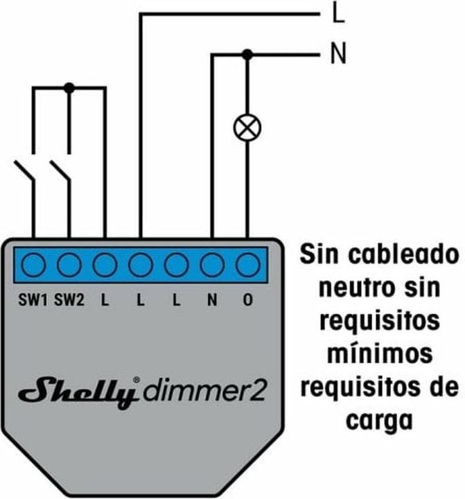 Image du produit Shelly Dimmer 2 (Actionneur de variateur)