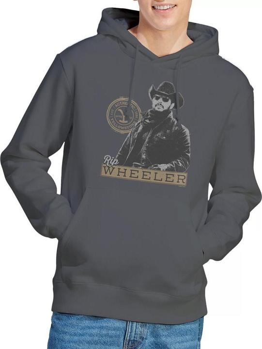 Immagine prodotto Yellowstone Felpa con Cappuccio Rip Wheeler Uomo (L)