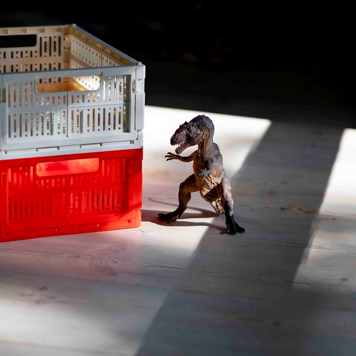 Image du produit Made Crate Boîte de rangement Midi So Bright Red