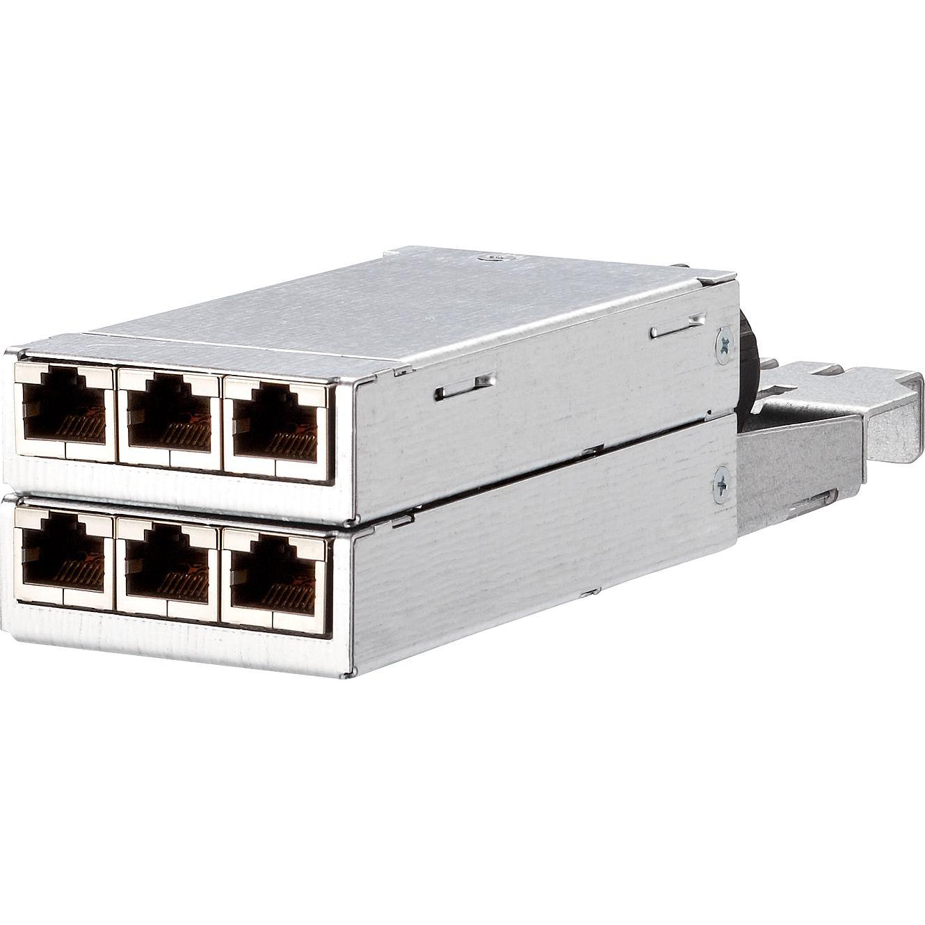 Thumbnail - Metz Connect DCCS2 C6A MTC1 130D2CM1-E - Patch-Panel - Ethernet, Server Zubehör, Silber
