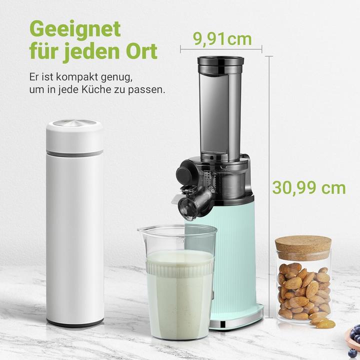 Actual product image Aobosi Mini slow juicer