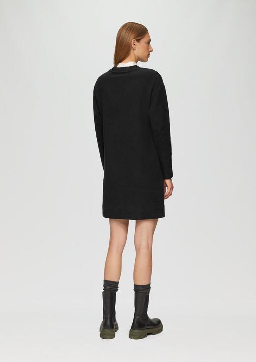 Actual product image S.Oliver Kleid Weiches Sweat-Kleid mit Ziernaht (48)