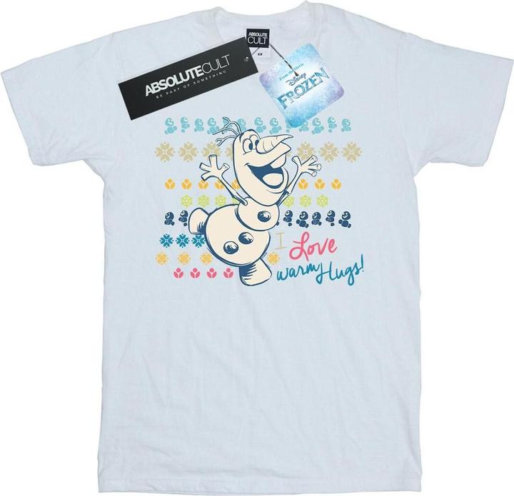 Immagine prodotto Disney Frozen I Love Warm Hugs Maglietta Uomo (4XL)