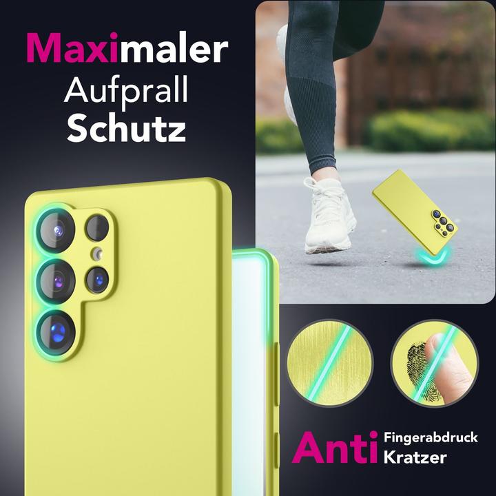 Produktbild Nalia Phoenix - Abwischbare Flüssigsilikon Hülle - Easy Clean Liquid Silicone Cover (Samsung Galaxy S25 Ultra)