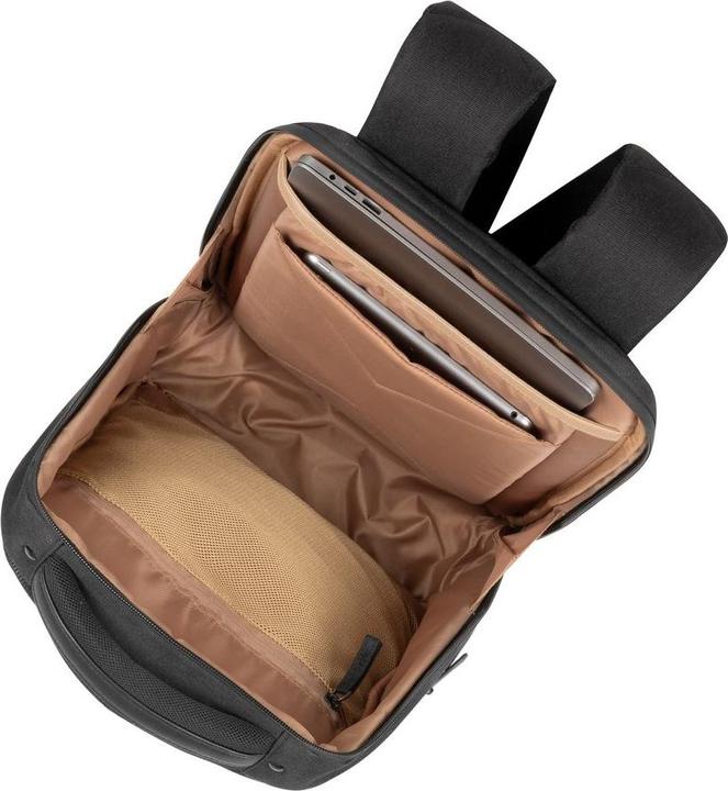 Produktbild Rivacase ECO Laptop Rucksack 14 Zoll kompatibel mit MacBook Air 15-28 x 41 x 17,5 cm - robustes Hand (15", Universal)