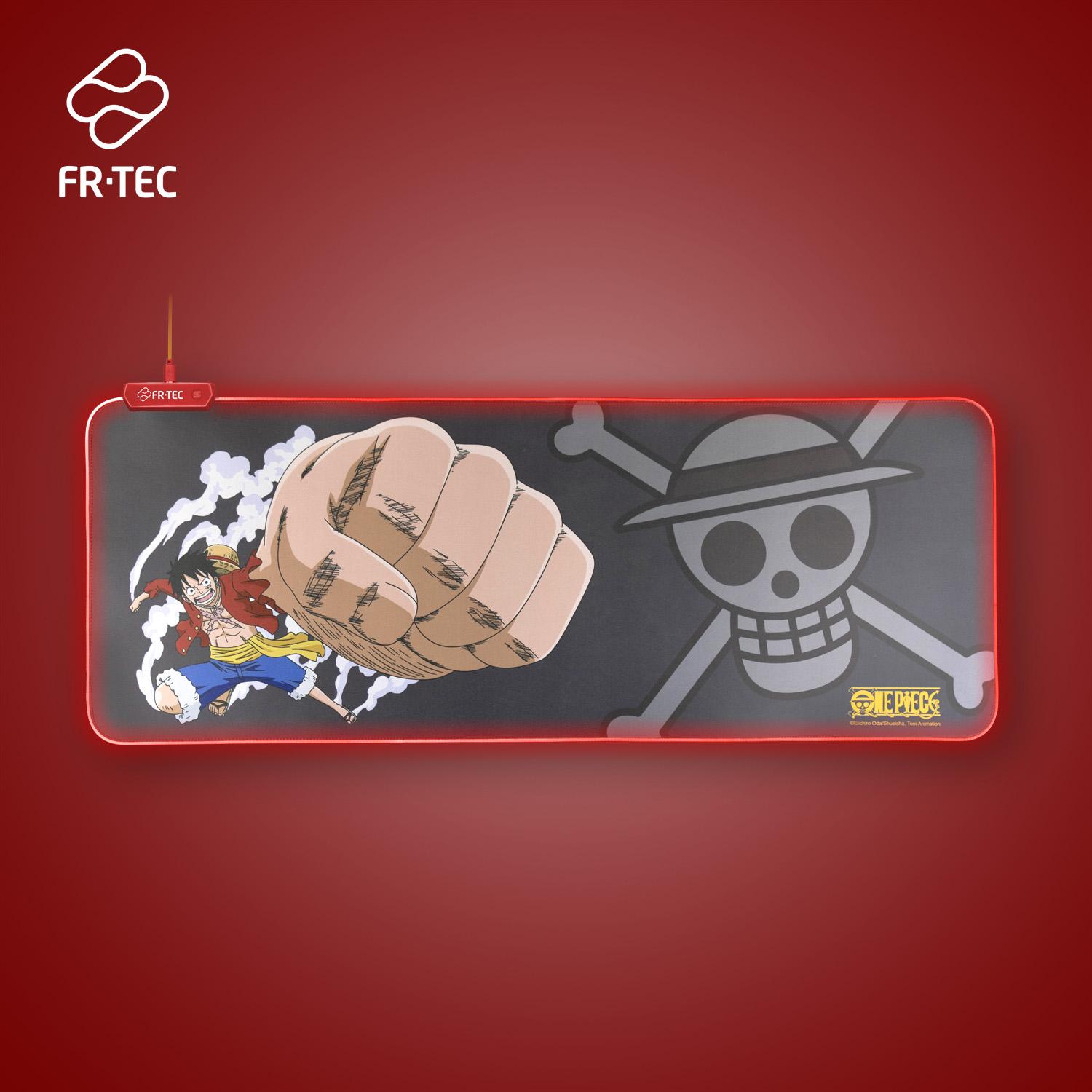 Thumbnail - Blade Gaming Mauspad - One Piece Luffy (XL), Mausmatte, Grau, Schwarz, Gelb, Rot