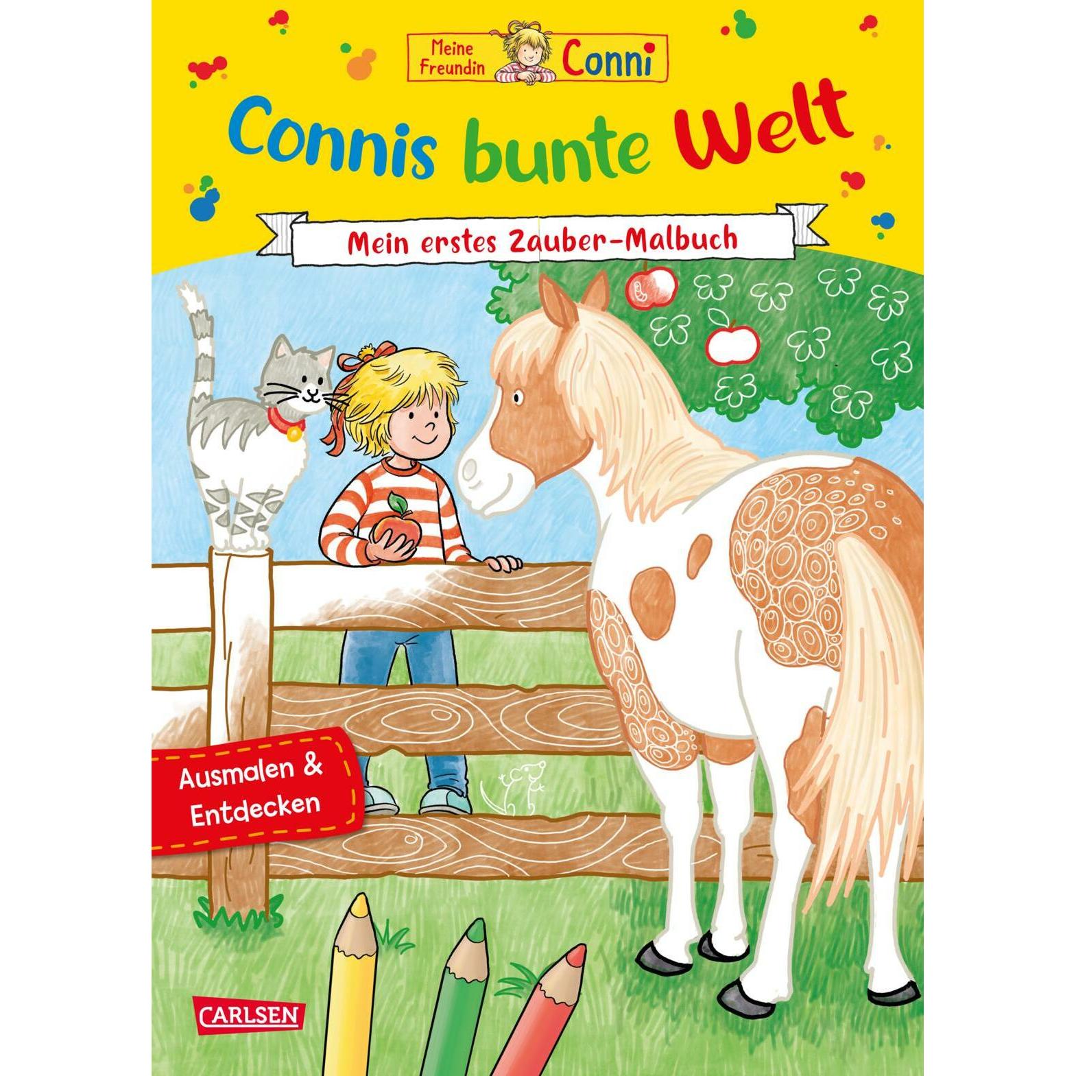 Carlsen Conni Gelbe Reihe (Beschäftigungsbuch): Connis bunte Welt