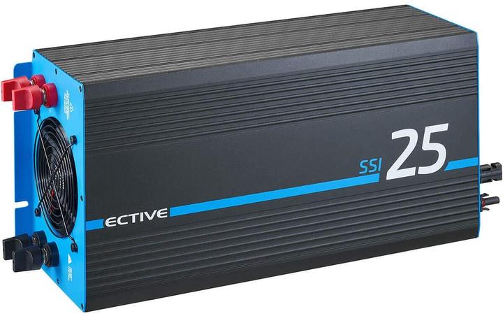 Actual product image Ective 2500W 12V to 230V Pure Sine Inverter SSI 25 with MPPT Charge Controller