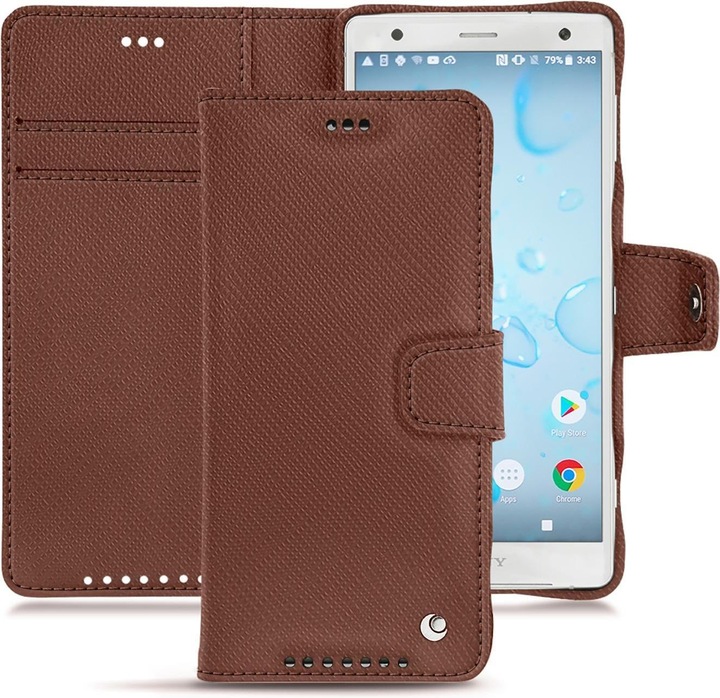 Actual product image Noreve Leather case wallet (Sony Xperia XZ2)