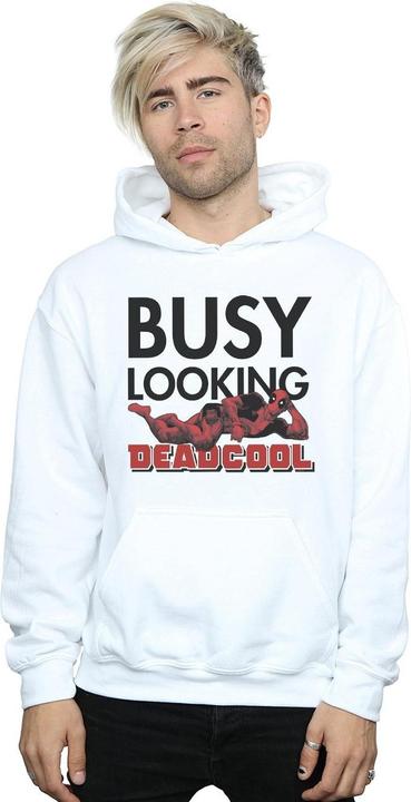 Produktbild Deadpool Busy Looking Deadcool Kapuzenpullover (L)