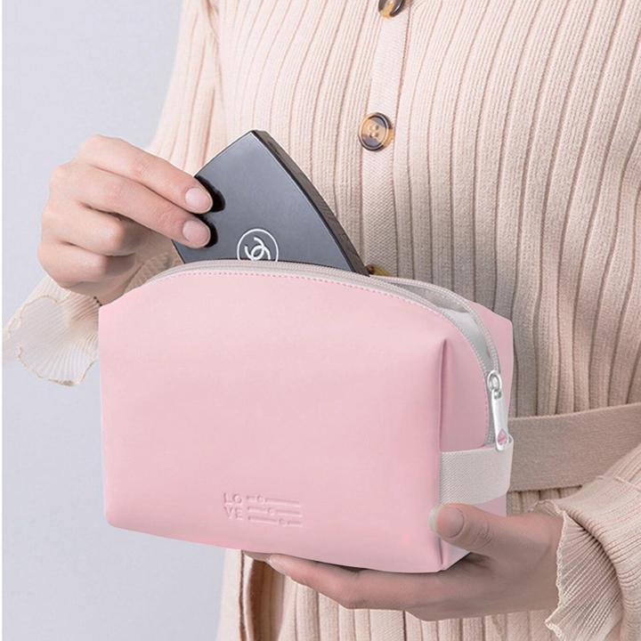 Actual product image JTI Toiletry bag, water-repellent - Pink