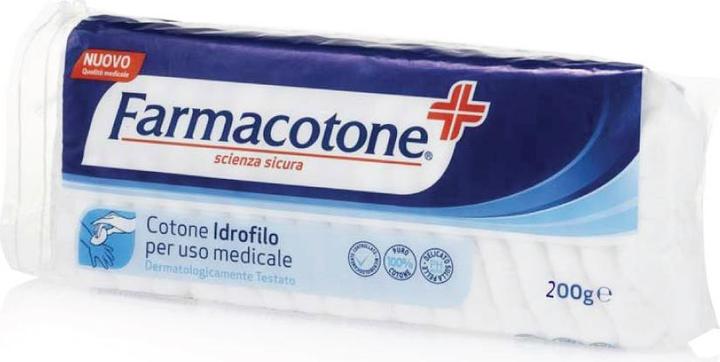 Image du produit Farmacotone Coton absorbant à usage médical 200g