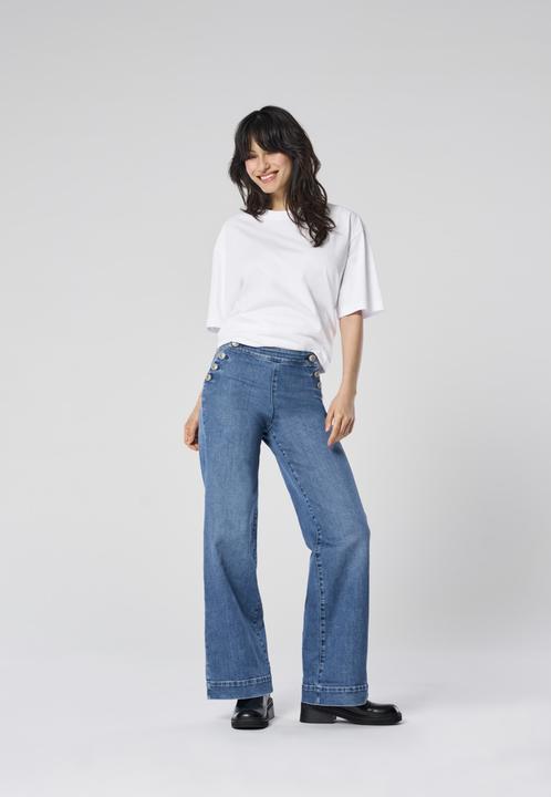 Produktbild Only ONLMADISON Hohe Taille Weiter Beinschnitt Jeans Jeans mit weitem Bein (W32/L30)