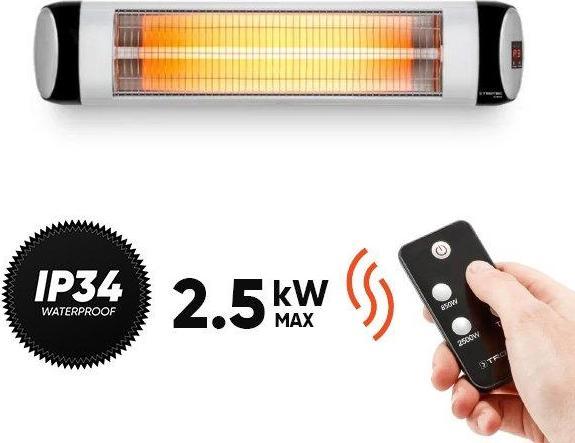 Productafbeelding Trotec Kwarts infraroodverwarming IR 2570 S, Naam: IR 2570 S verwarming, Afmetingen (mm): 90 x 900