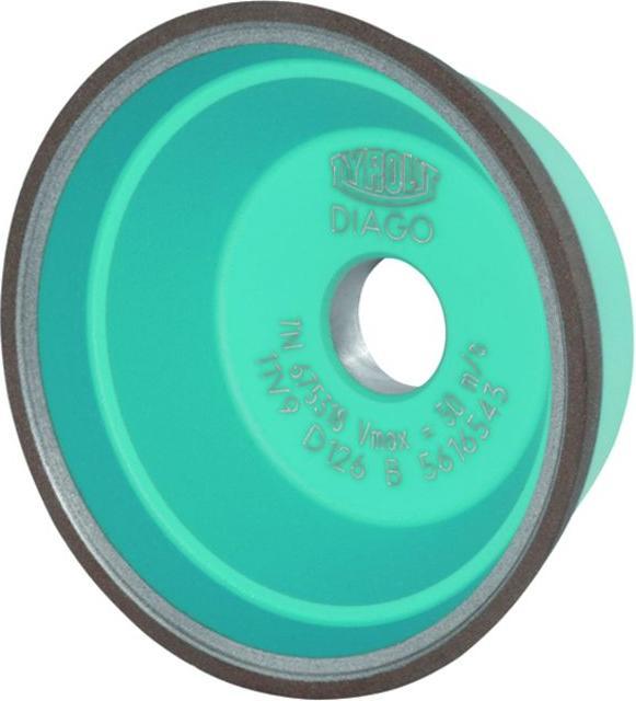 Image du produit Tyrolit Meule boisseau diamantée DxPxH (mm), 75x30x20, Type : D126 (D 126)