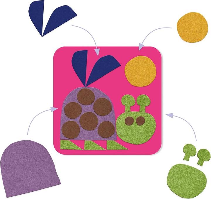Produktbild Djeco Filzbilder Kreationen
