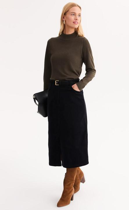 Immagine prodotto Anne Weyburn Gonna svasata in velluto (50)