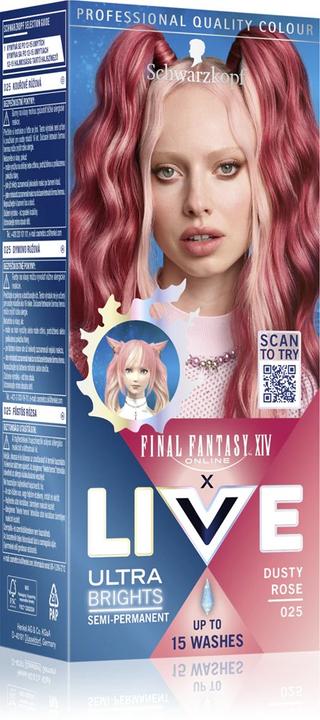Produktbild Schwarzkopf Live farba do włosów 025 Dusty Rose