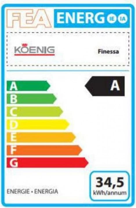 Etichetta energetica Koenig Finessa