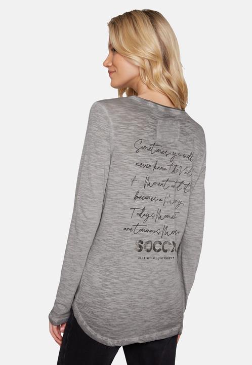 Immagine prodotto Soccx Longsleeve MEMORY LANE Langarmshirt (XS)