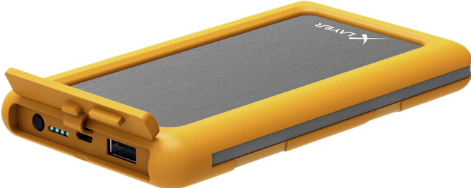 Actual product image Xlayer Powerbank PLUS Outdoor (6000 mAh, 22.20 Wh)