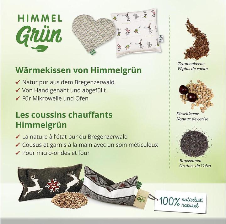 Image du produit Himmelgrün Oreiller de colza 20x20cm chiens (20 x 20 cm)