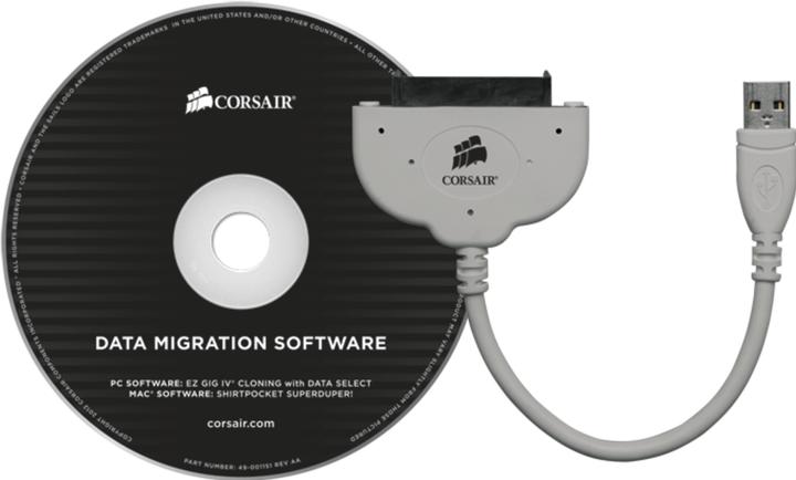 Immagine prodotto Corsair Kit di clonazione per SSD e HDD SATA - USB 3.0