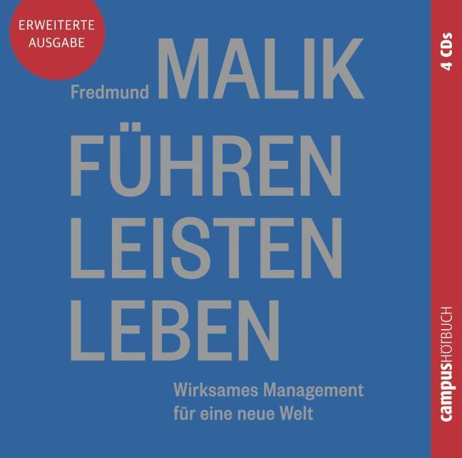 Produktbild Führen Leisten Leben (Malik, Fredmund, Deutsch)