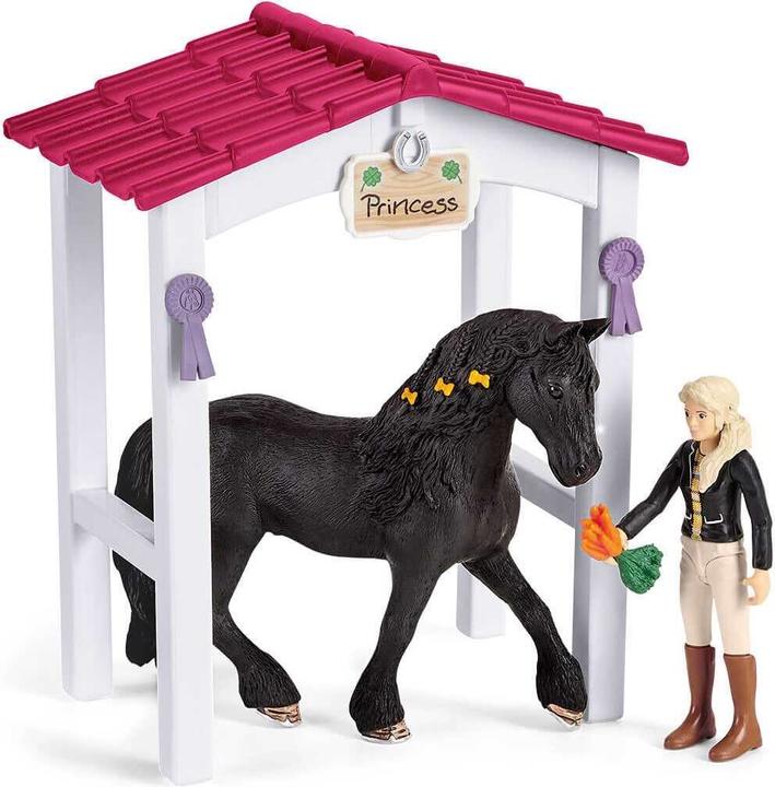 Actual product image Schleich Horse Box with Horse Club Tori Princess