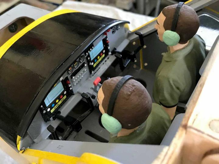 Image du produit Vq Models cessna 208 grand caravan (jaune) / 1650mm arf