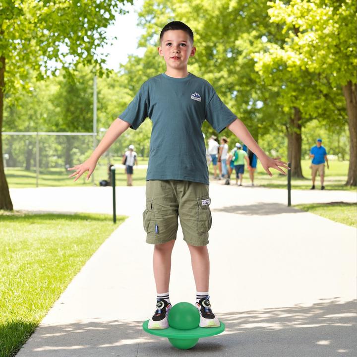 Produktbild Relaxdays - Pogo Ball für Kinder bis 100 kg, Grün