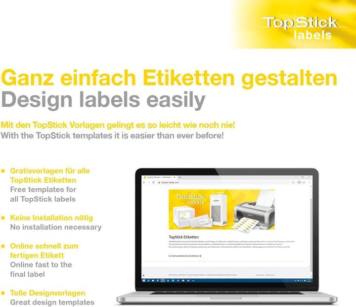 Produktbild TopStick Etichette Universali