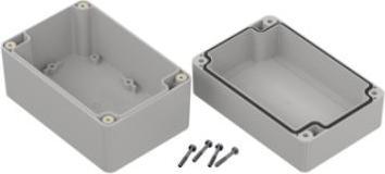 Actual product image RS PRO Polycarbonate housing, external dimensions 75.2 x 80 x 120mm (Housing)