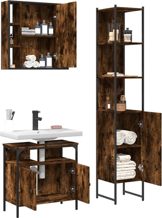Produktbild vidaXL Badmöbel Set (16 x 16 x 185.50 cm)