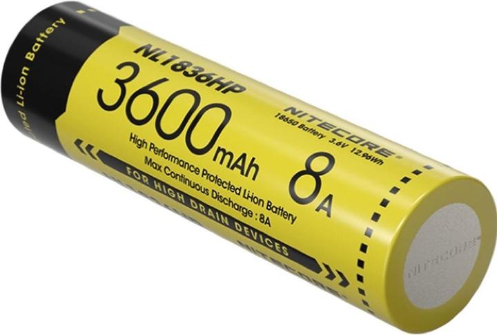 Produktbild Nitecore Li-Ion Akku 18650 - 3600mAh - NL1836HP