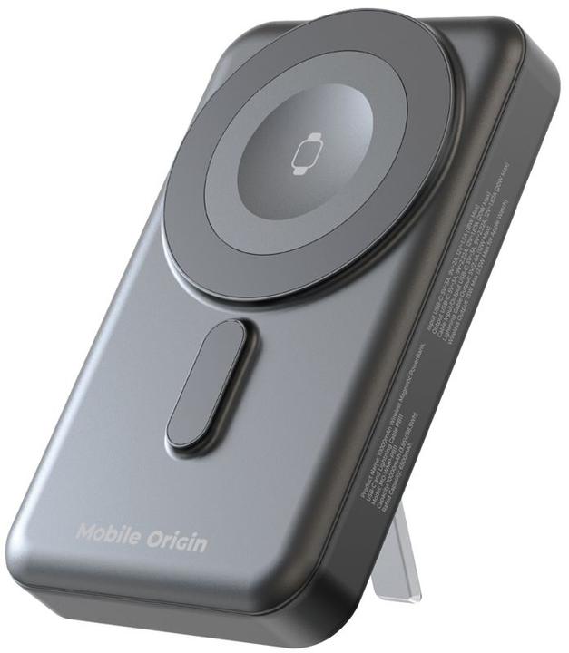 Image du produit Mobile Origin Kabellose magnetische PowerBank 10000 mAh / USB-C / Lightning-Kabel / PB11 (10000 mAh)