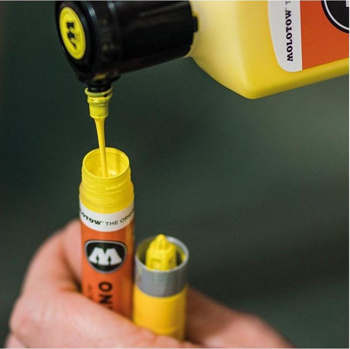 Actual product image Molotow Permanent marker One4All 227 HS refillable 4mm assorted PU=12 pieces pen box (12x)