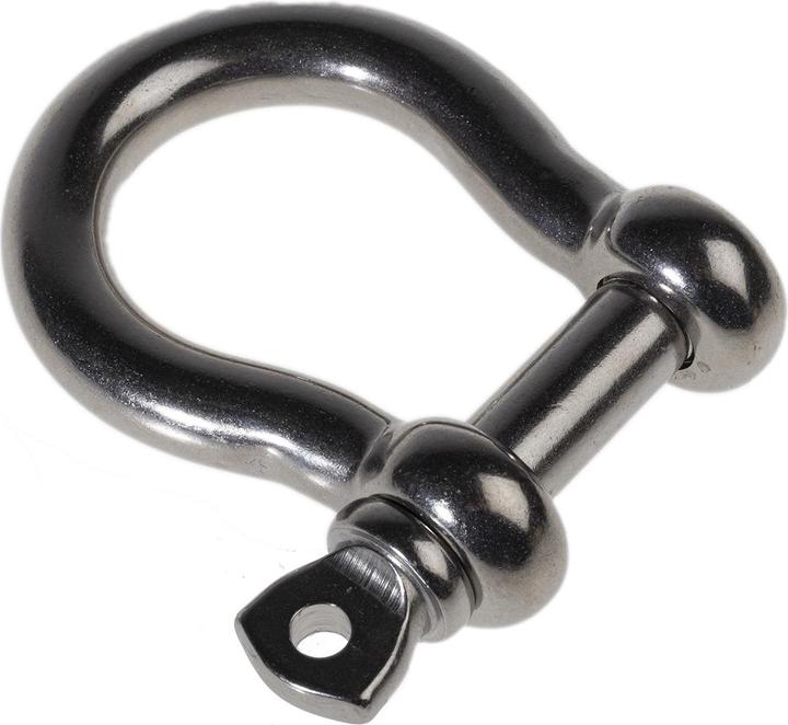 Actual product image RS PRO S/steel bow shackle with screw pin,16mmW