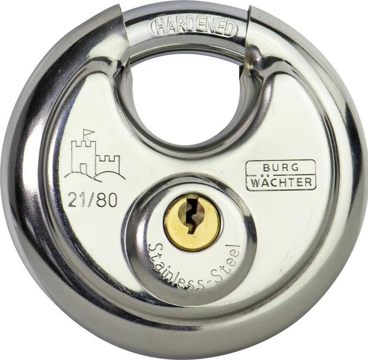 Actual product image Burg Wächter Cylinder padlock 21 80 SB