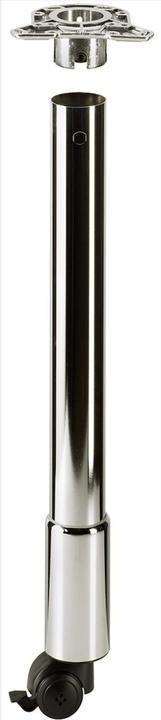 Hettich Steel table legs ø 60 mm Femi with castor