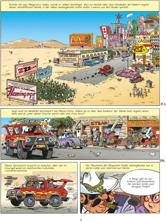Productafbeelding Marsupilami 22: Bienvenido in Bingo! (Duits, André Franquin, Stéphan Colman, 2021)