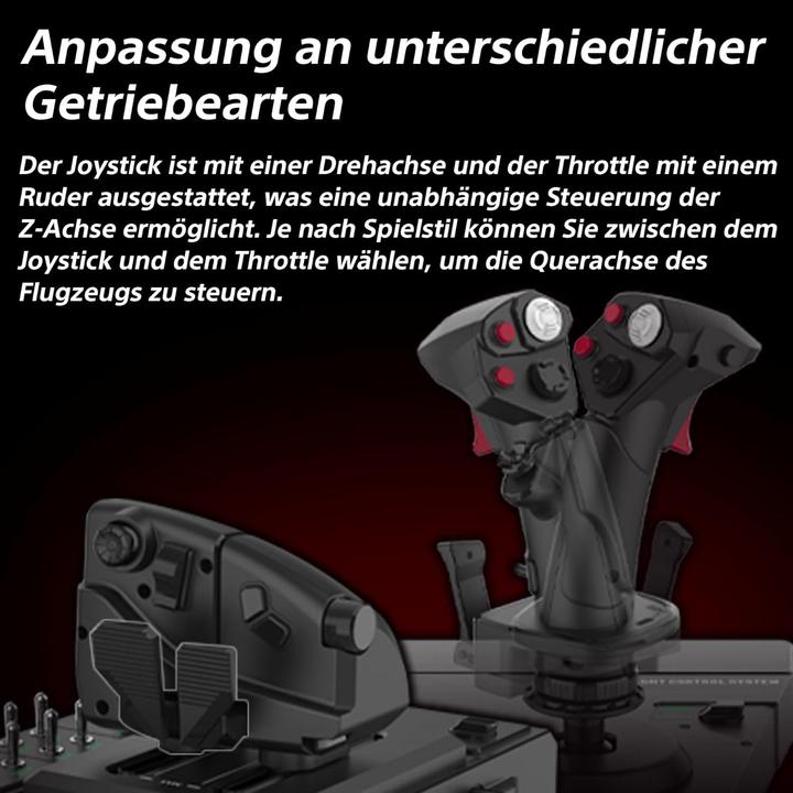 Image du produit HORI HOTAS Flight Control System & Mount (noir, pour PC) (Windows)