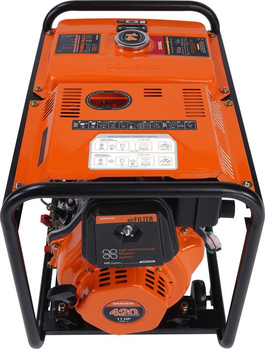 Actual product image Daewoo Power Products Diesel generator (4500 W, 13.50 l)