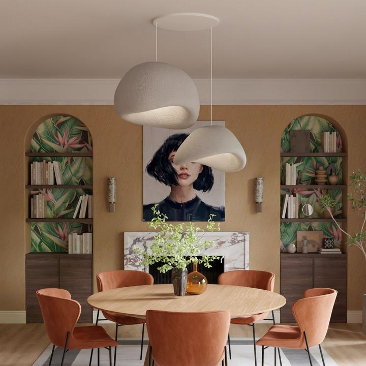 Image du produit Opviq Wabi Plasterglows Chandelier (E27)